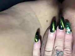 Babe Fingering Pussy and Showing Anal Gape in Hot Session