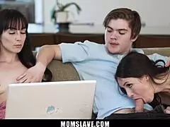 huge tits lesbian milfs fucking each other in the store with toys