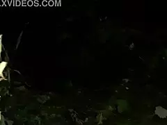 i caught stepmom pissing outside and she got wild with me