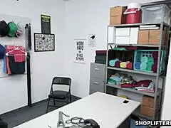 I’m so desperate, got caught shoplifting at the mall on CCTV... um, the officer said he’d fuck my milf pussy to let me go!