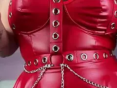 hey there, in this pov, you’re my locked-up chastity toy for some femdom fun with big boobs.