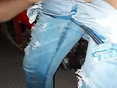 Mi cuñada toda peda y enfiestada abrió las piernas para follar en la calle me corrió dentro de su coño caliente