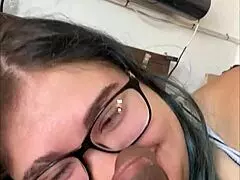 Getting Ready for Monster Cock and Cum in Mouth—Full Video on Sheer