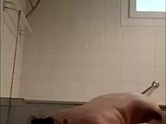 Slave F Humiliated with Belt Whips in Session!