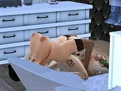 בלה ומילה מזדיינות במשרד לוויות חוקרות תשוקות בעבודה