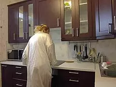 Hey, stuck teacher, take this hard doggy pounding now