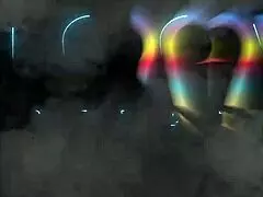 Larissa Leite enjoys pussy with 4 big black cocks