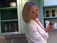 Wow, check this date with a smoking hot blonde Norwegian mature in POV!