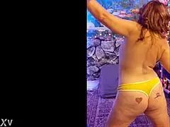 hotwife rides young stud outdoors