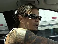 i'm a black haired cougar slut in high heels getting fingered and deepthroated by big cock