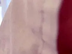 Young Blonde with Big Ass Rides Doctor in Stockings During Home Visit