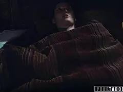 busty stepmom lexi luna fingered and penetrated by stepson