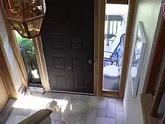 Babysitter Lilith Grace seduces Seth into a creamy finish inside her on bed.