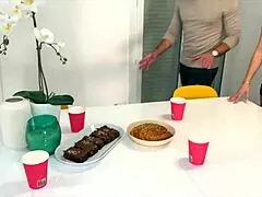 joy sublime blonde, let’s wreck that tight minou in a wild french 4some amateur bash