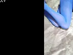 Milf Perfect Body With Pantyhose And Eight Inch Heels