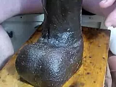 i'm obsessed with huge dildos stretching my holes wide open every night