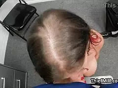 office fling turns into threeway with slutty mature woman