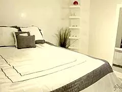 stepmom helps curious stepson with daily tasks