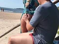 Milf Teases Stranger With Tongue Then Gets Ass Fucked