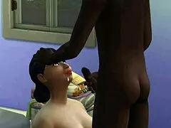 Arab milf sneaks her young 18+ lover home for forbidden sex.