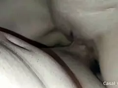 redhead housewife receives multiple creampies in her hairless pussy