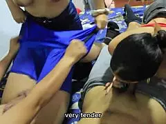 Orgia donde hermanastros intercambian cu�adas mexicanas en ffmm