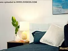 beautiful latina maid cleans in slender body