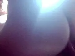 A married Korean woman enjoys riding a thick toy in private.