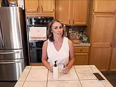 impregnating my girlfriend's hot mom lauryn mae in wild action