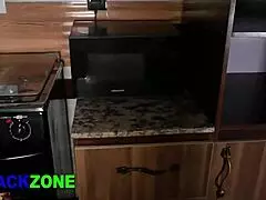 i just drilled my sexy ebony stepmom from behind, so hot!