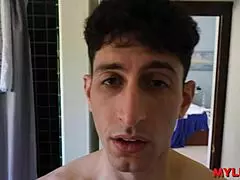 Why does Mylfex housewife soften her son's rod every morning?