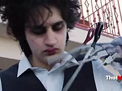 Latina amateur anal sex in homemade video with cumshot