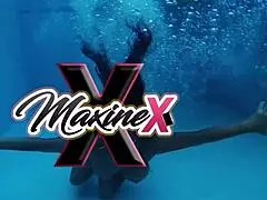 Wow, Maxine X teases in lingerie!