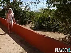 I-I love tiny katie jean's outdoor striptease, she's so hot!