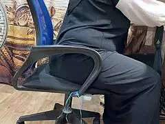 Arab wife sneaks a peek at porn and touches herself