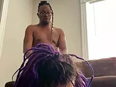 Yo, this dreadhead nerd takes a rough pounding hard!