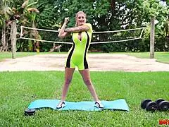 stunning milf tests twerking talents with big cock 😏