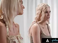 busty milf kenzie taylor interviews pretty blonde kenna james