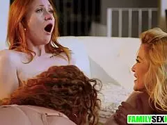 Yo, Step Family Foursome Breaking in Virgin Stepdaughter! 🔥💦