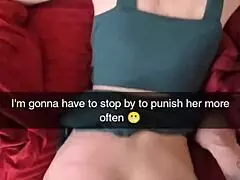 yo, check my cheating milf wife getting bred on snapchat daily