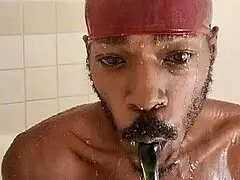 Pretty brunette shares kisses in dorm room