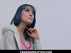 Hot Petite 18+ Teen With Big Tits Caught Shoplifting For Monster Cock Fuck