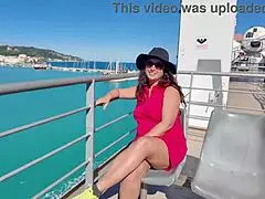 Stepmom boldly flashes hairy body in public, recalling wild vacation toy play