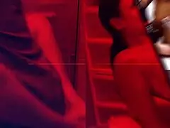 i feel so naughty getting caught in the office and passed around by the guard, two store owners, and my stepson with their big cocks in missionary and bent over positions, ending with facials and submission.