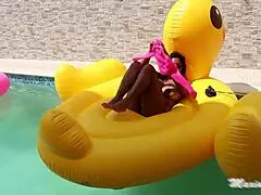 Maxine's BBC Dildo Stretches Tight Asian Pussy Hole Wide