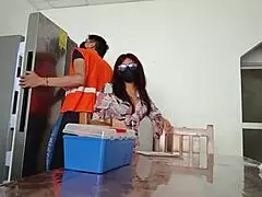 I-I-I mean, the housewife, she-she's flashing her vagina at the maintenance guy on the desk, it's so weird and sexy!