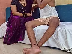 Stepmom's emotional sperm test session