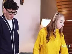 two milf busting your pathetic balls, oops