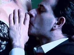 Mother-in-law gets anal in fishnets