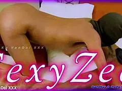 Tall Black Bodybuilder Slut Sucks and Licks Monster Cock in Rough Ass Play Session